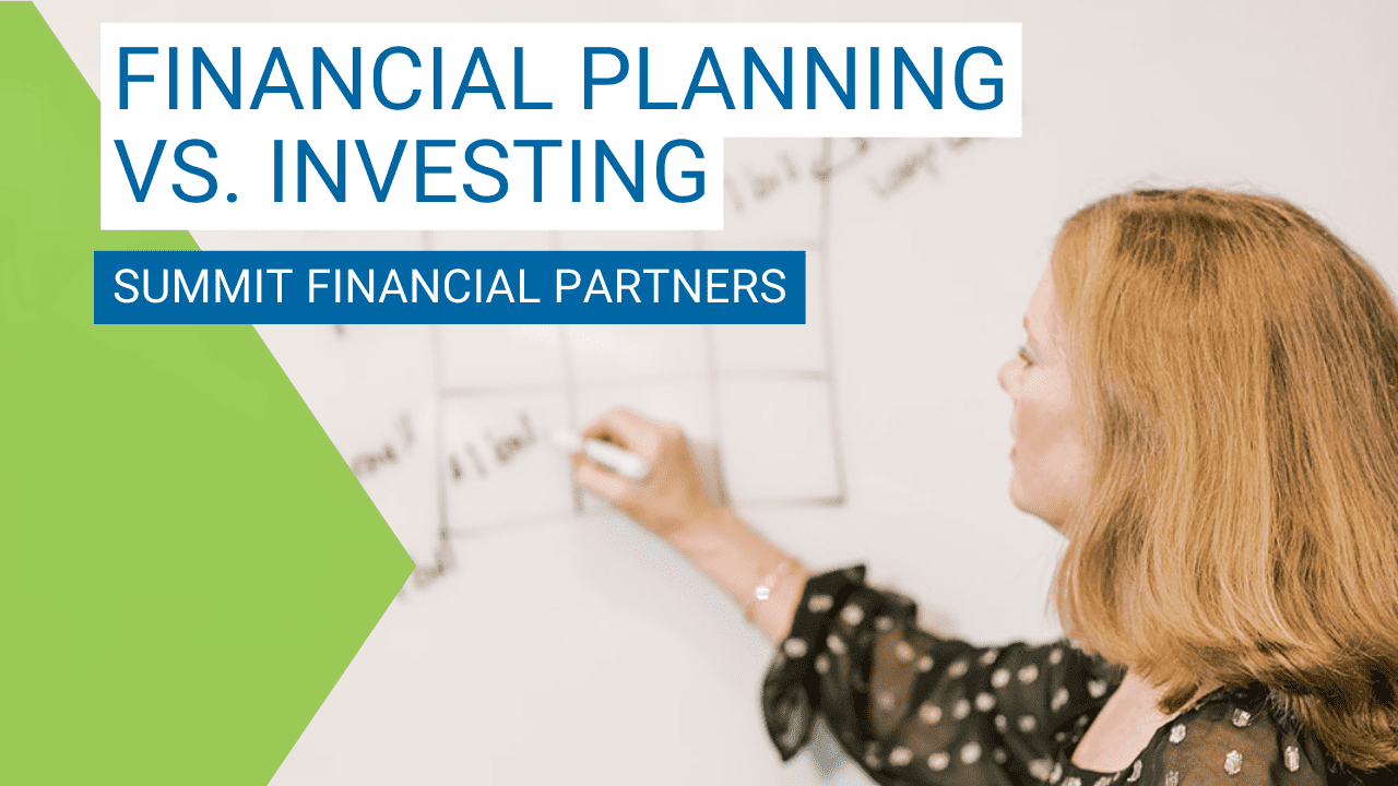 Planning vs. Investing