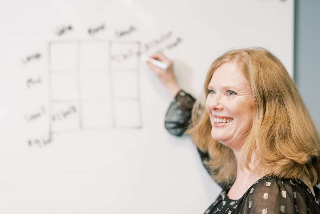 summit financial partner working in a meeting